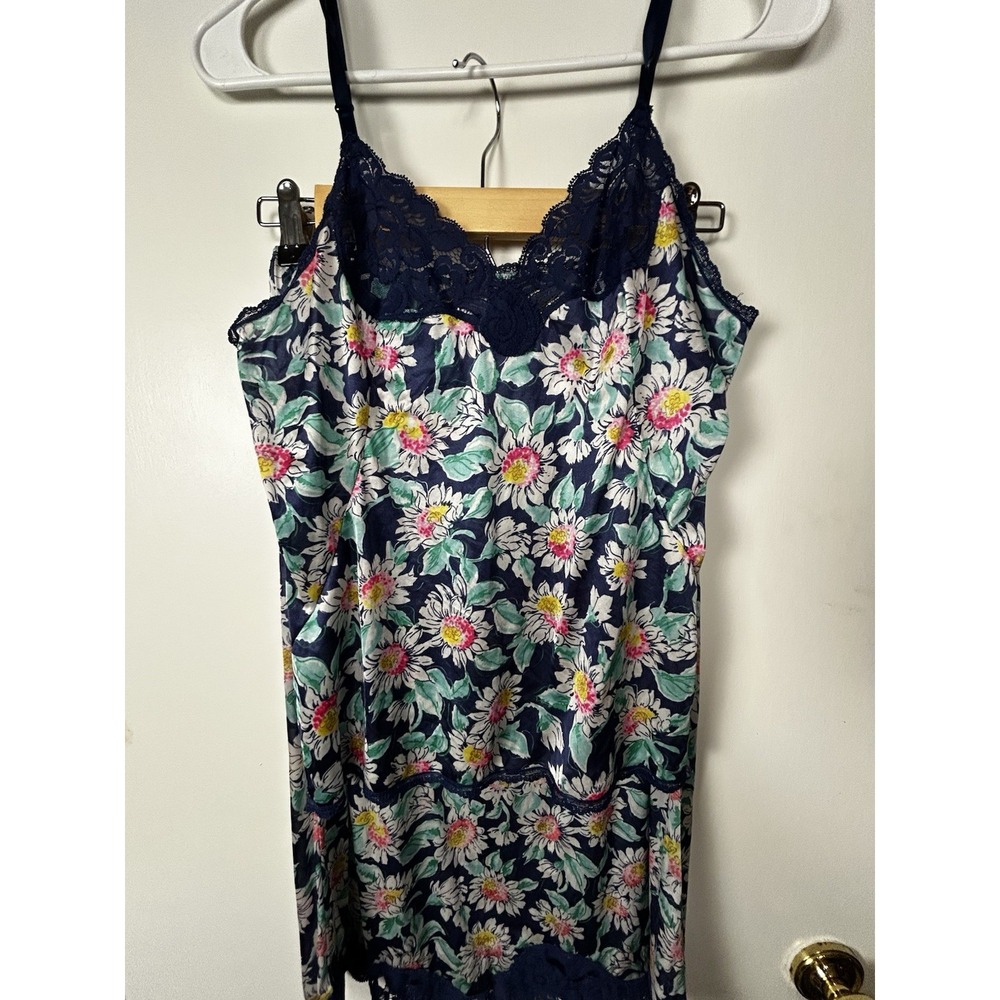 Maiden Form Slip Camisole Set Vintage Flower Cottage Core Romantic